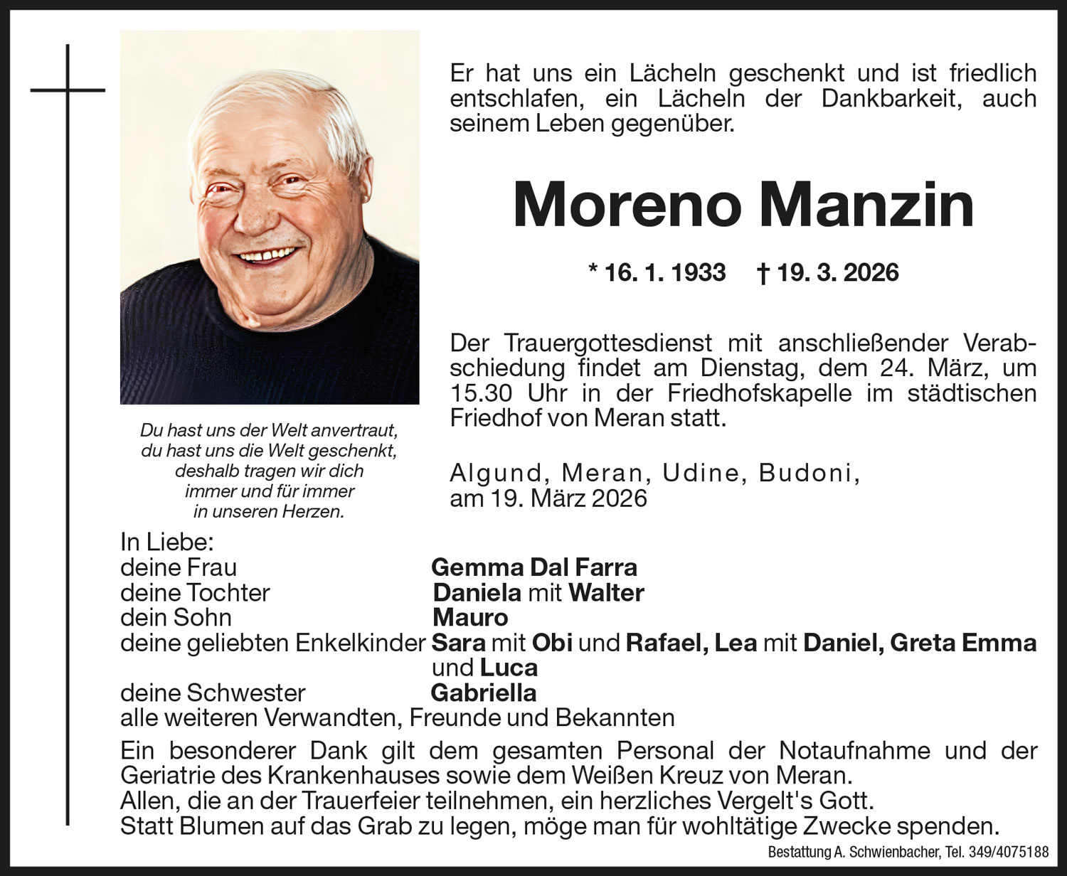Medien: Moreno Manzin
