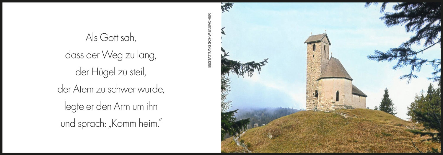 Sterbebild: Georg Steiner