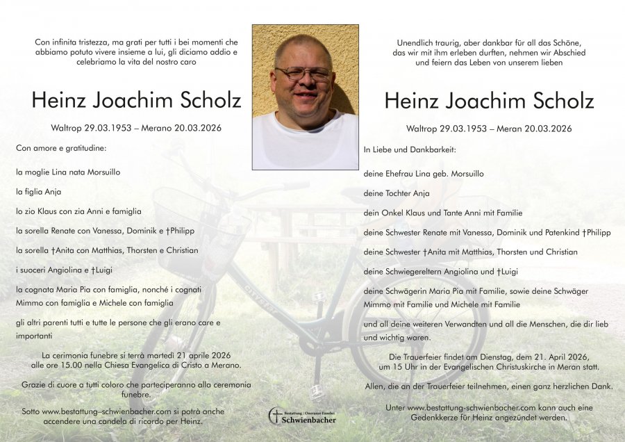 Parte: Heinz Joachim Scholz