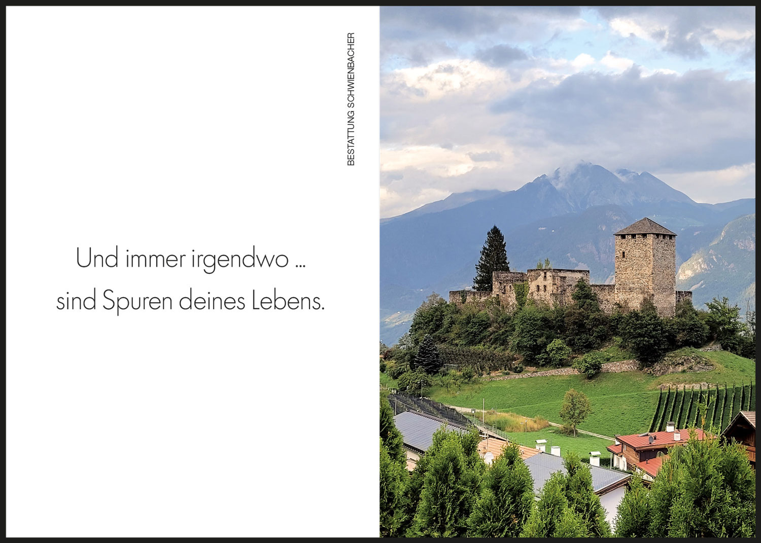 Sterbebild: Anna Maria Wwe. Margesin geb. Gasser