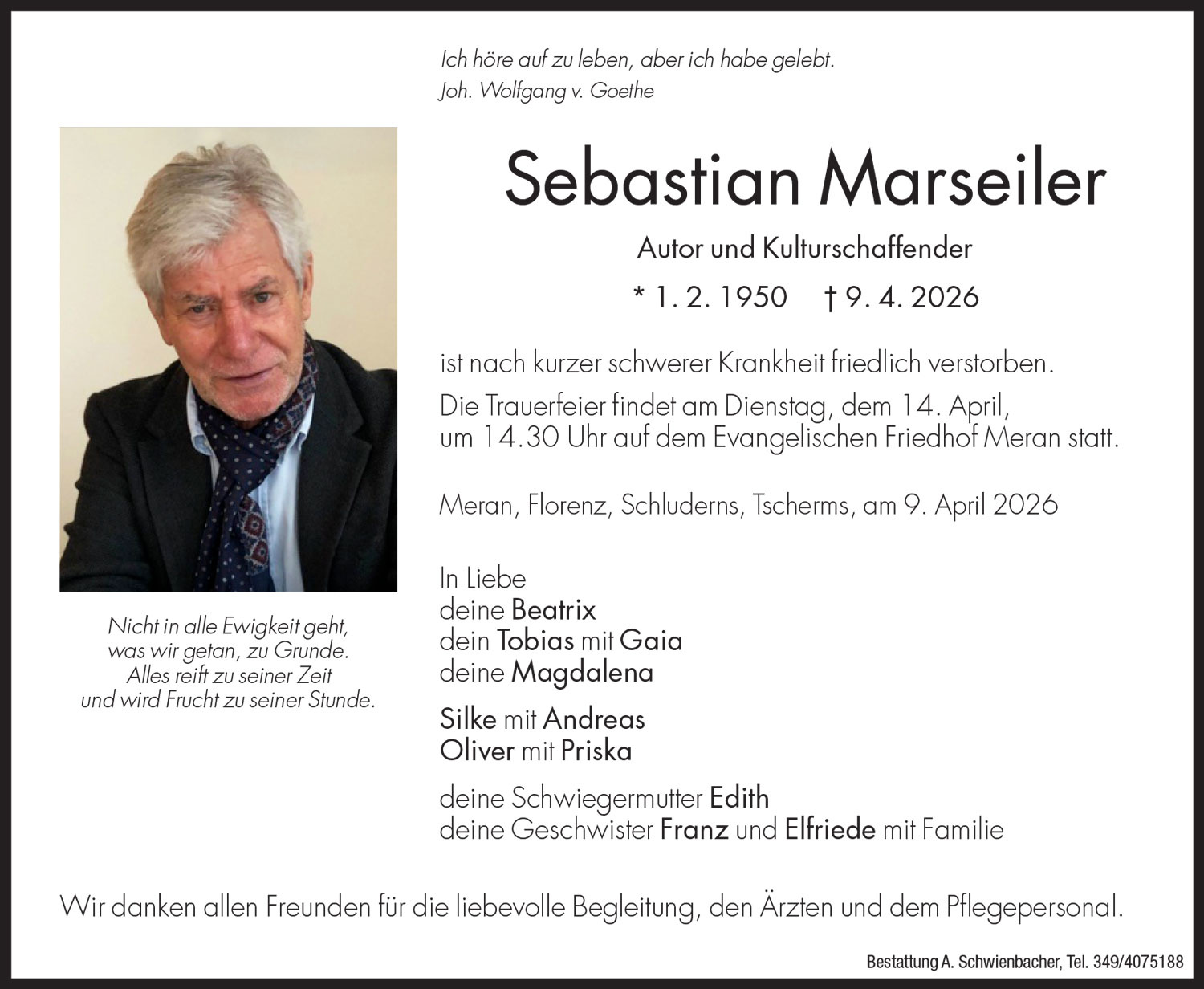 Medien: Sebastian Marseiler